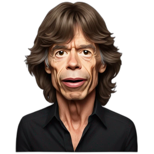 Mick jagger emoji