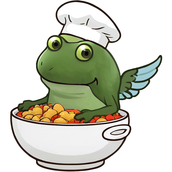Wings in a bowl emoji