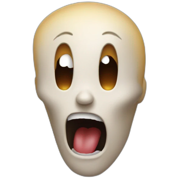 Scream emoji