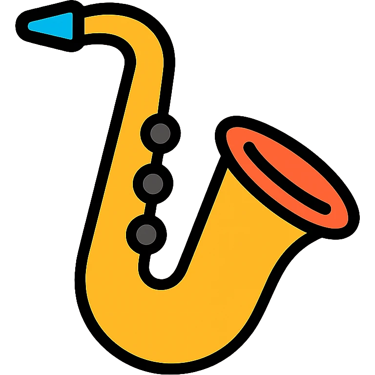 saxophone emoji