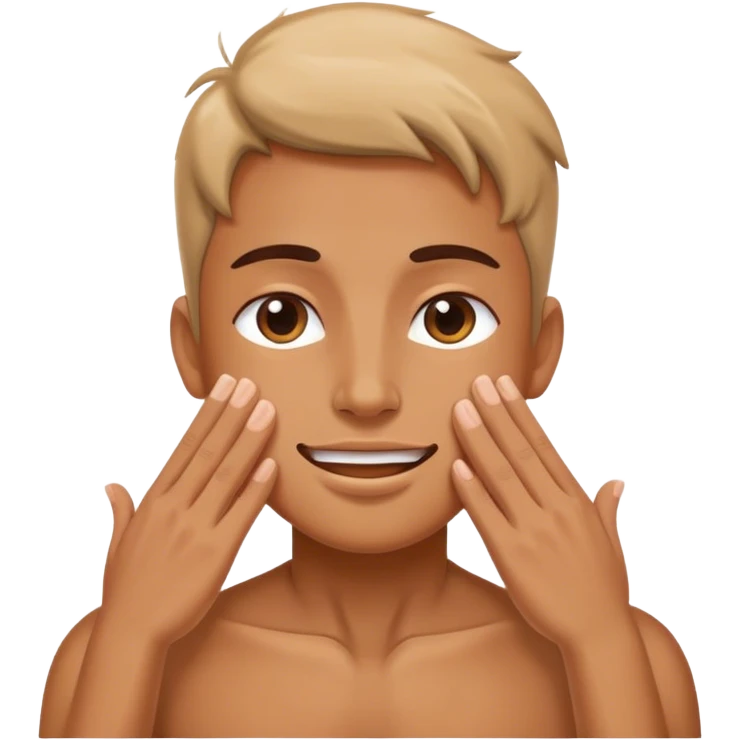 A person who is feeling very healthy emoji