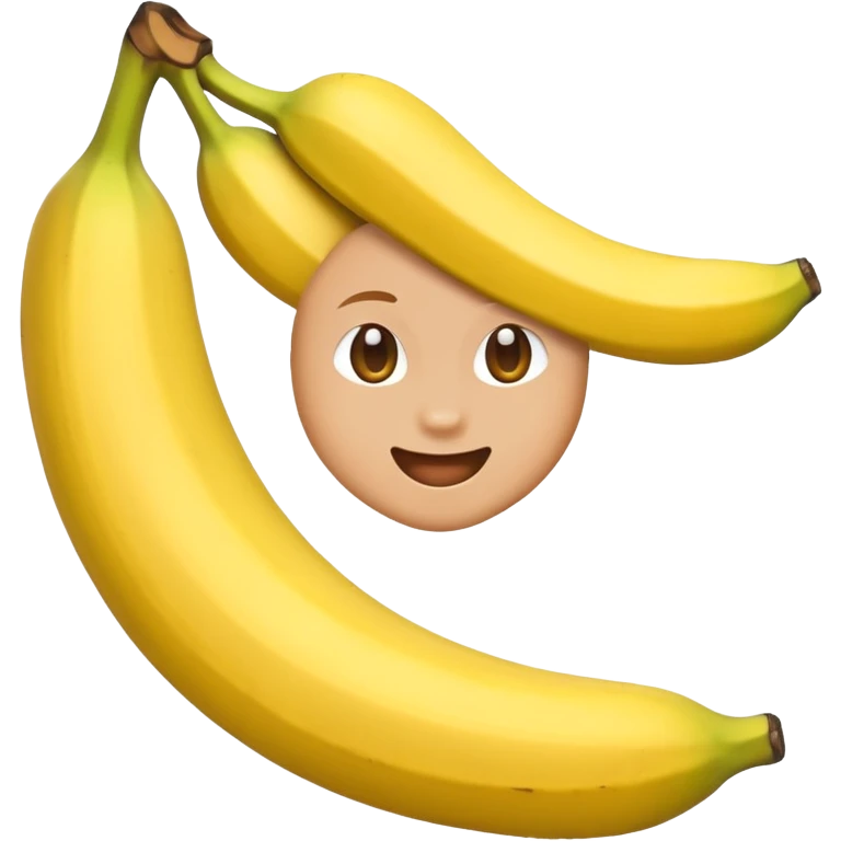 Emoji with banaan in ear emoji