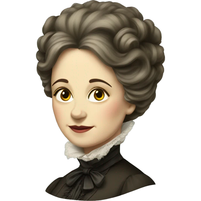 1800s victorian lady emoji