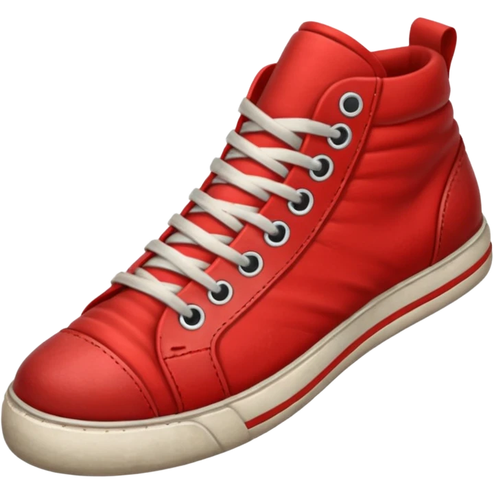 Red sneakers emoji