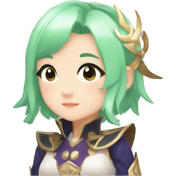 “Lumine” from “Genshin Impact” emoji