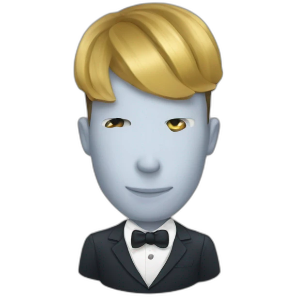 Macron poubelle emoji