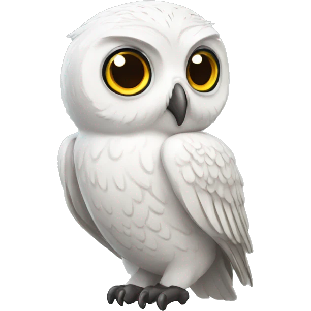 Harry Potter white owl emoji