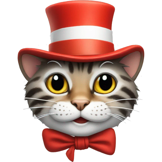 Cat in the hat  emoji