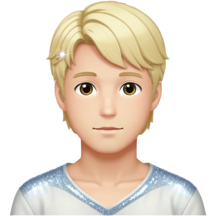 Norwegian handsome romantic shoujo anime man beautiful sparkly shiny aesthetic  emoji