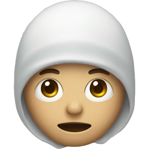 person pretending to be ill emoji