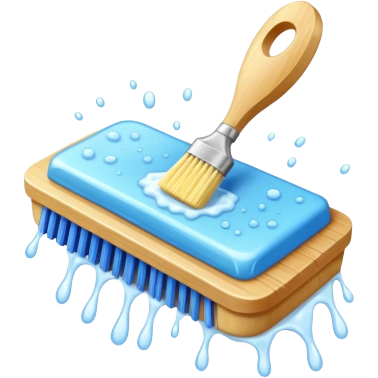 Rinse brush emoji