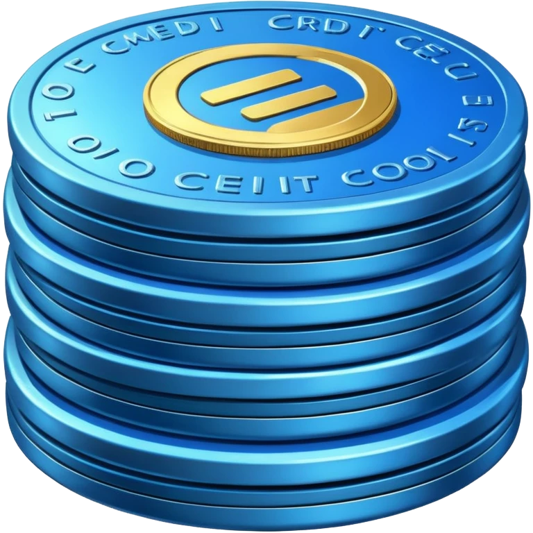 blue coins credit pack emoji