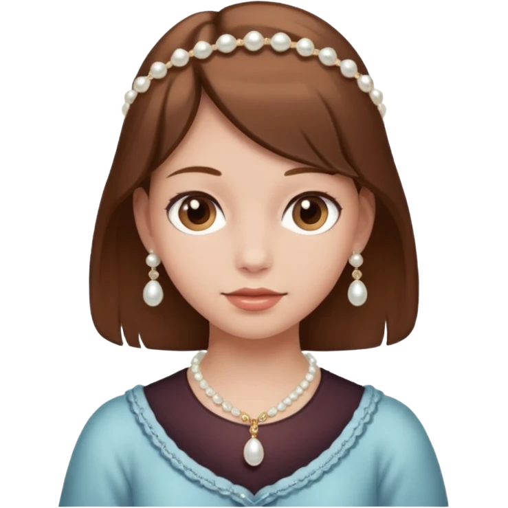 Pearl String Girl emoji