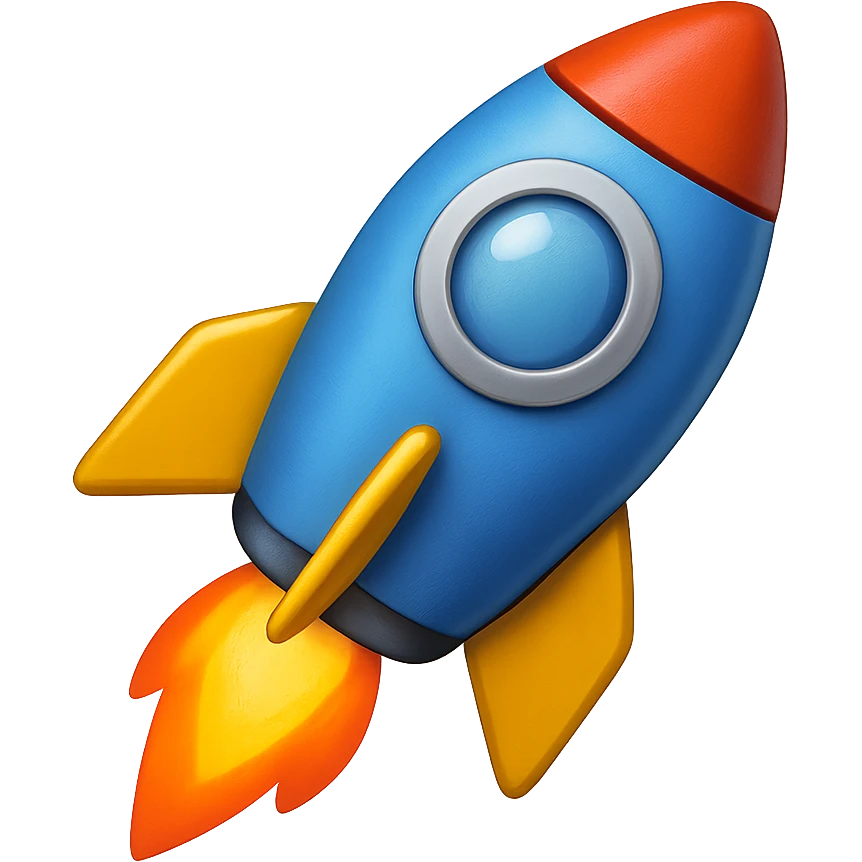rocket emoji