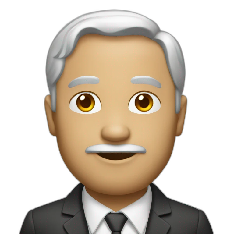 un homme élegant emoji