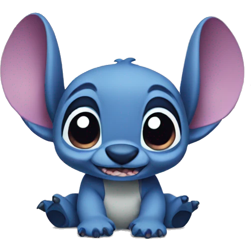 Cute stitch emoji