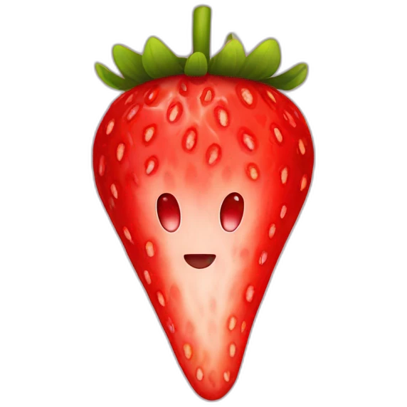Strawberry emoji