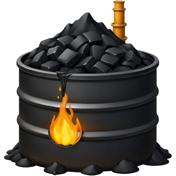 oil refining waste emoji