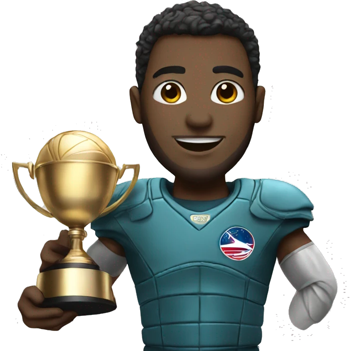 astro with trophy emoji
