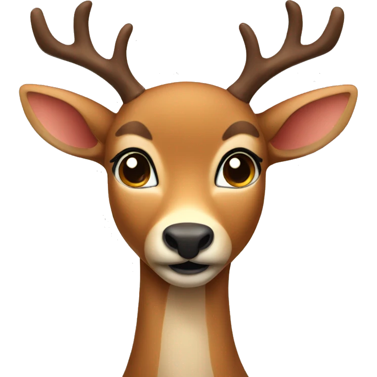 Sweet deer  emoji