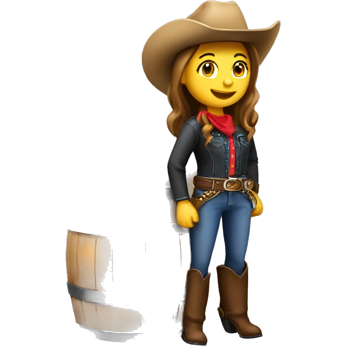 Barrel racer  emoji