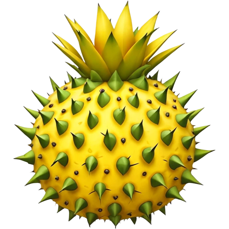 pitahaya  yellow fruit emoji