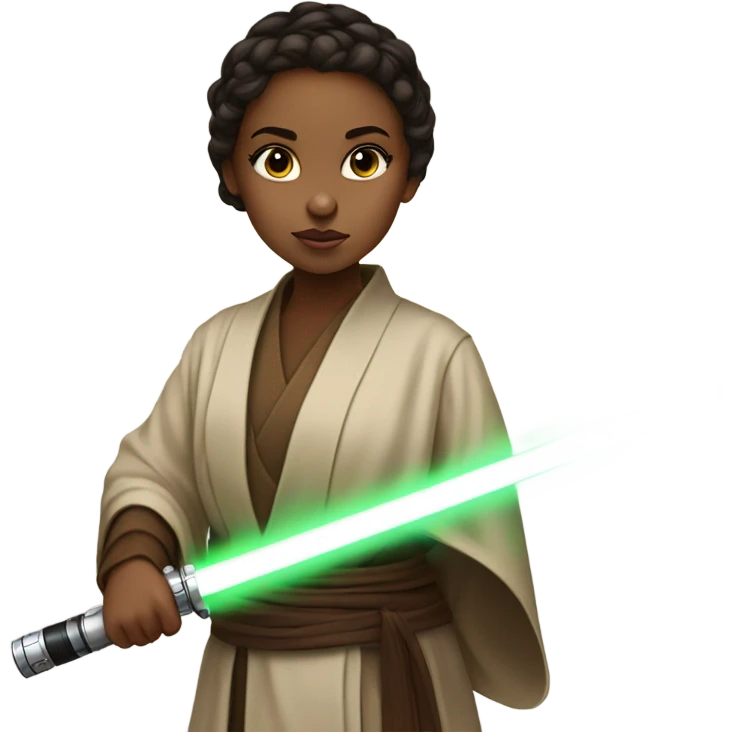 Girl Jedi emoji