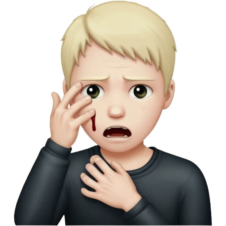 person strangling themselves  emoji