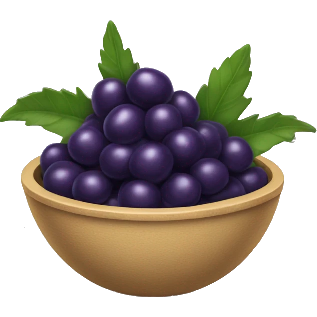 Açaí bowel emoji