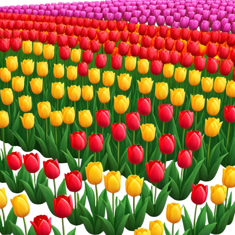 Tulips emoji