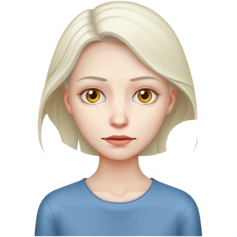 woman with eating disorder emoji