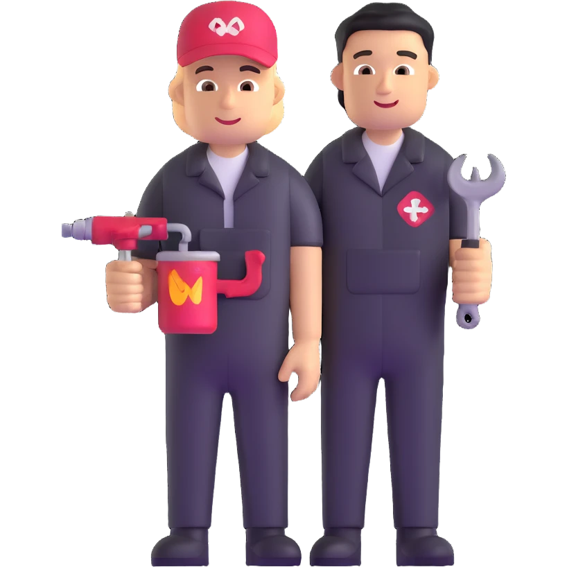 mechanic with grease stains emoji