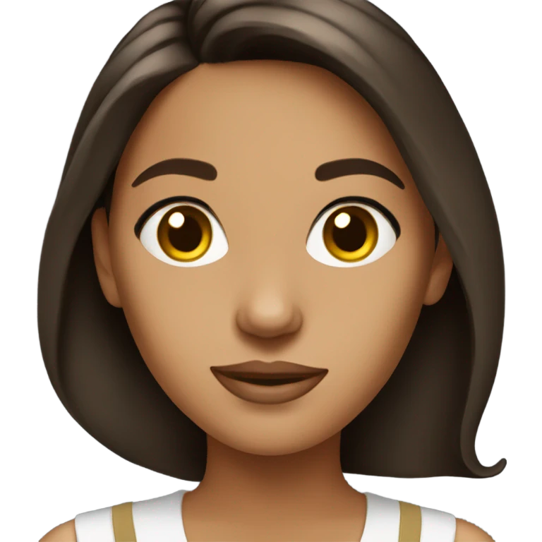 Young Brunette rich women emoji