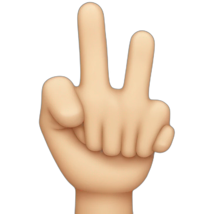 Finger emoji