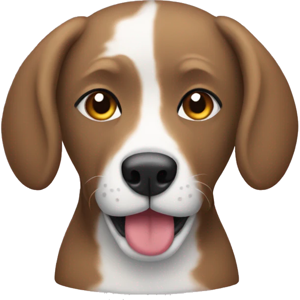 Perro de color LGBT emoji