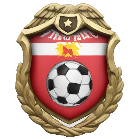 Escudo de time de futebol escrito CRF emoji