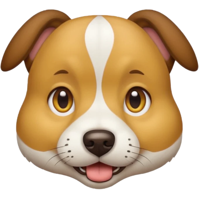 dog head wearing yellow collar emoji
