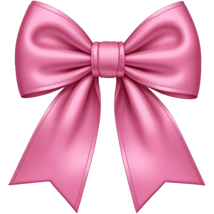 Bow pink emoji