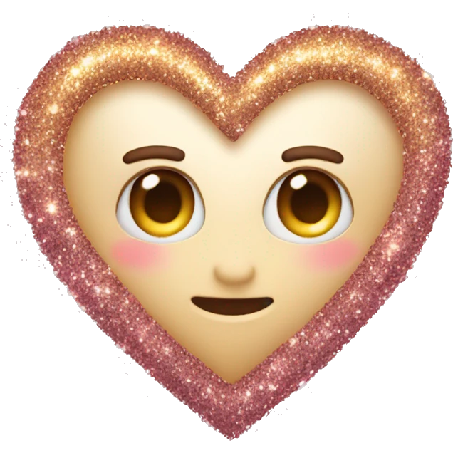sparkly heart emoji