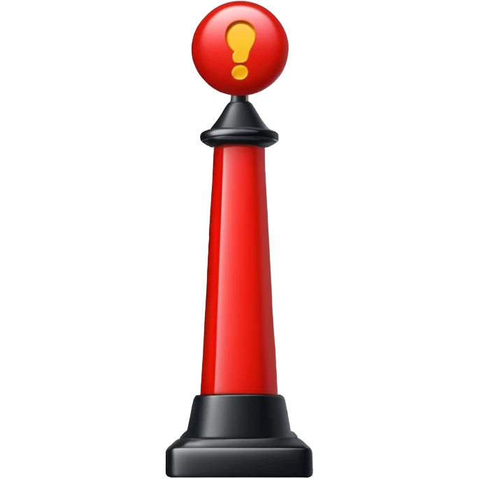 exclamation mark red emoji