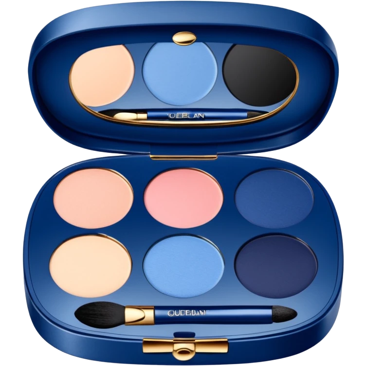 Make up kit guerlain denim design emoji