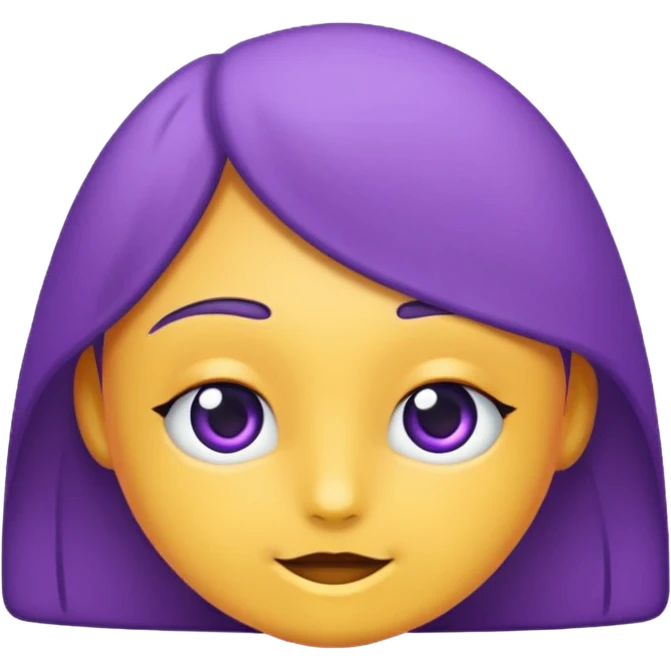 purple dhulia emoji