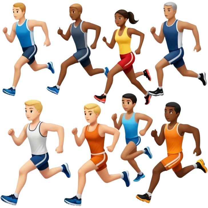 outdoor sports (running, hiking, swimming, boxing, etc) emoji