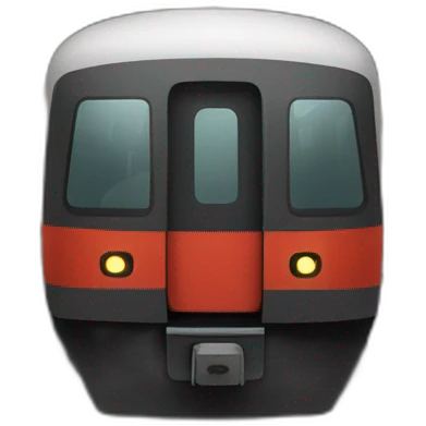 underground train transport emoji