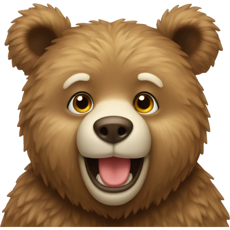 Heart bear  emoji