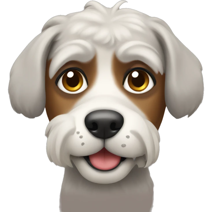 Grandma dog emoji