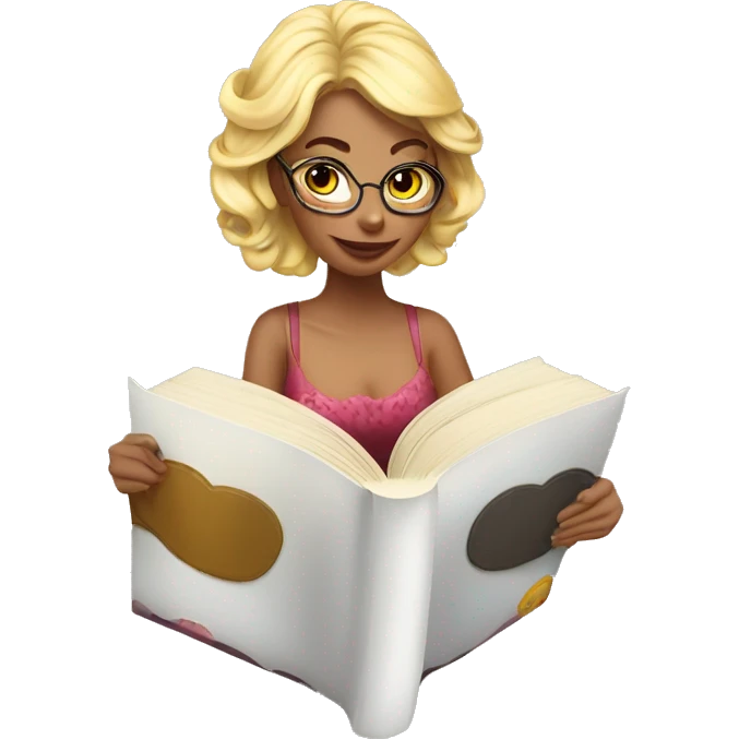 Coquette book emoji