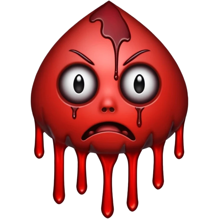 "zlo" text looking very evil emoji