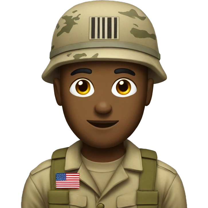 american soldier emoji