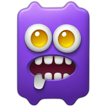 sim card monster emoji